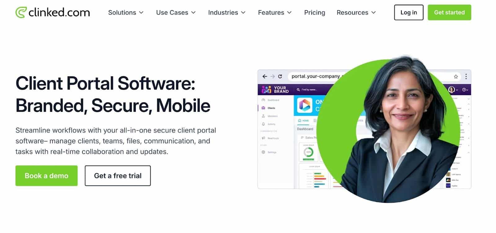 clinked client portal software