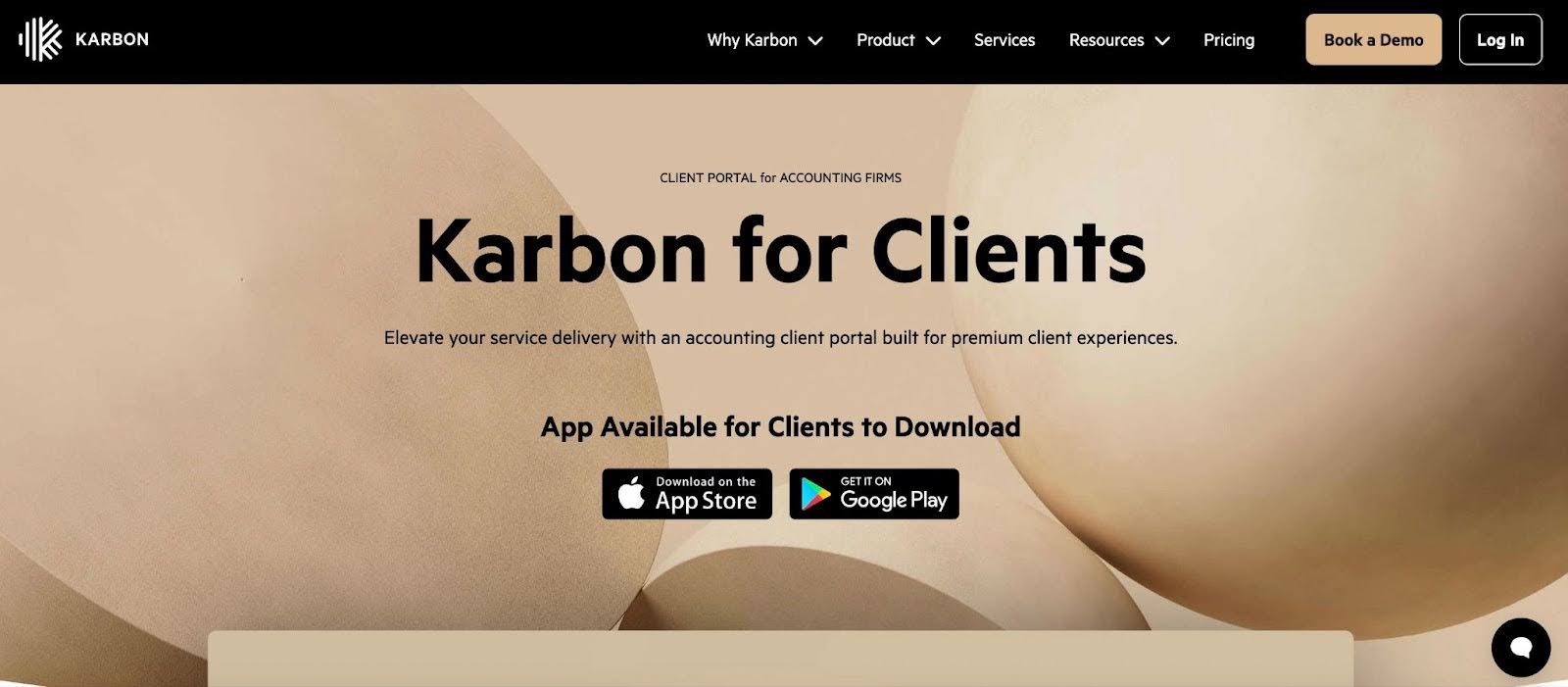 karbon for clients - client portal for accounting firms