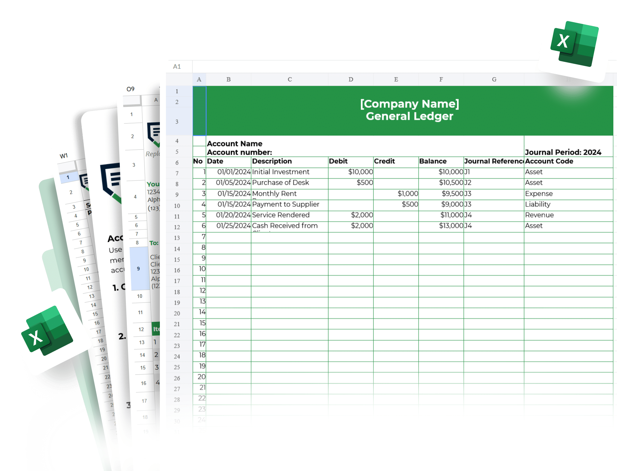 Templates Bundle For Accounting Firms