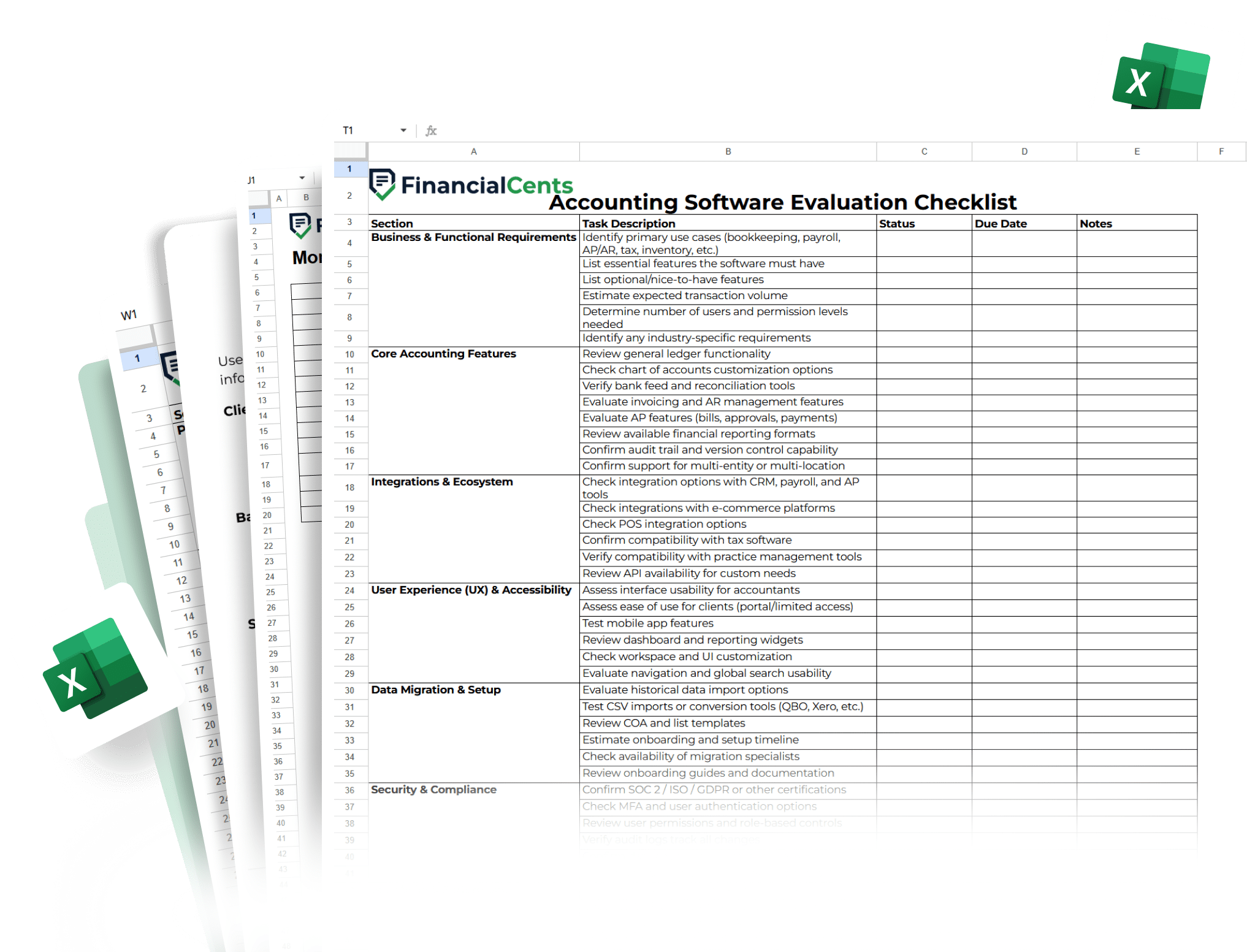 Templates Bundle For Bookkeeping Firms