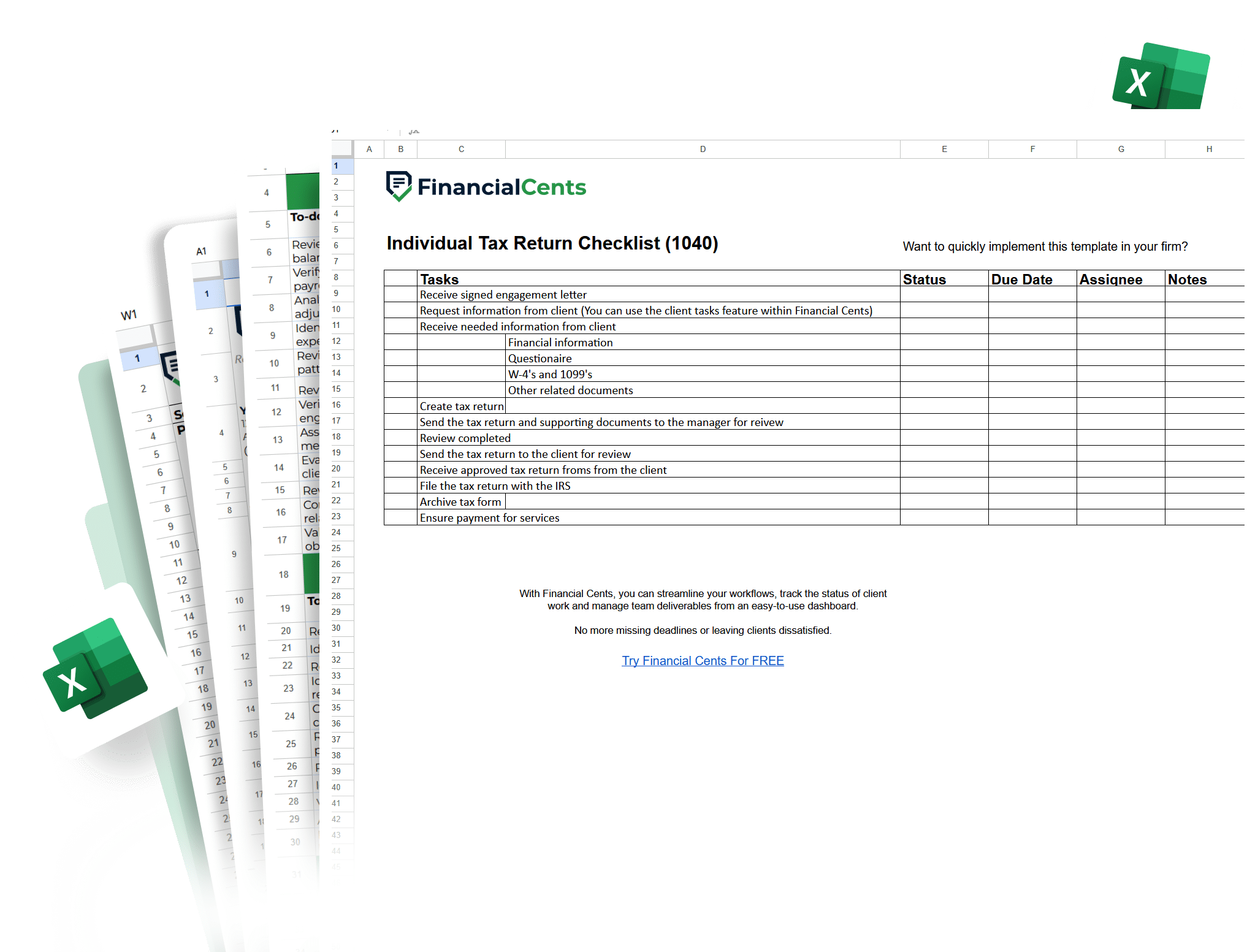 Templates Bundle For Tax Firms