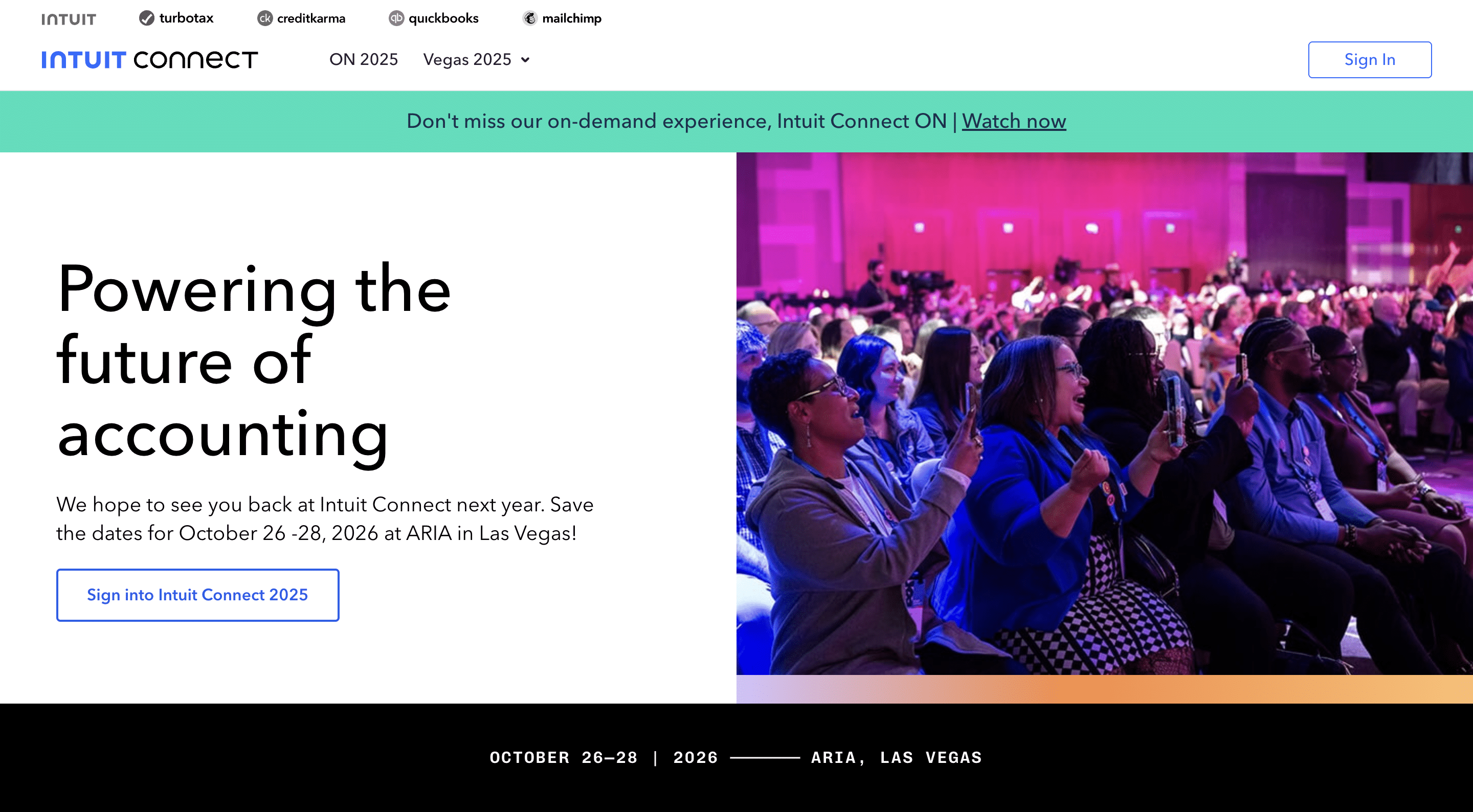 accounting conference: intuit connect 2026