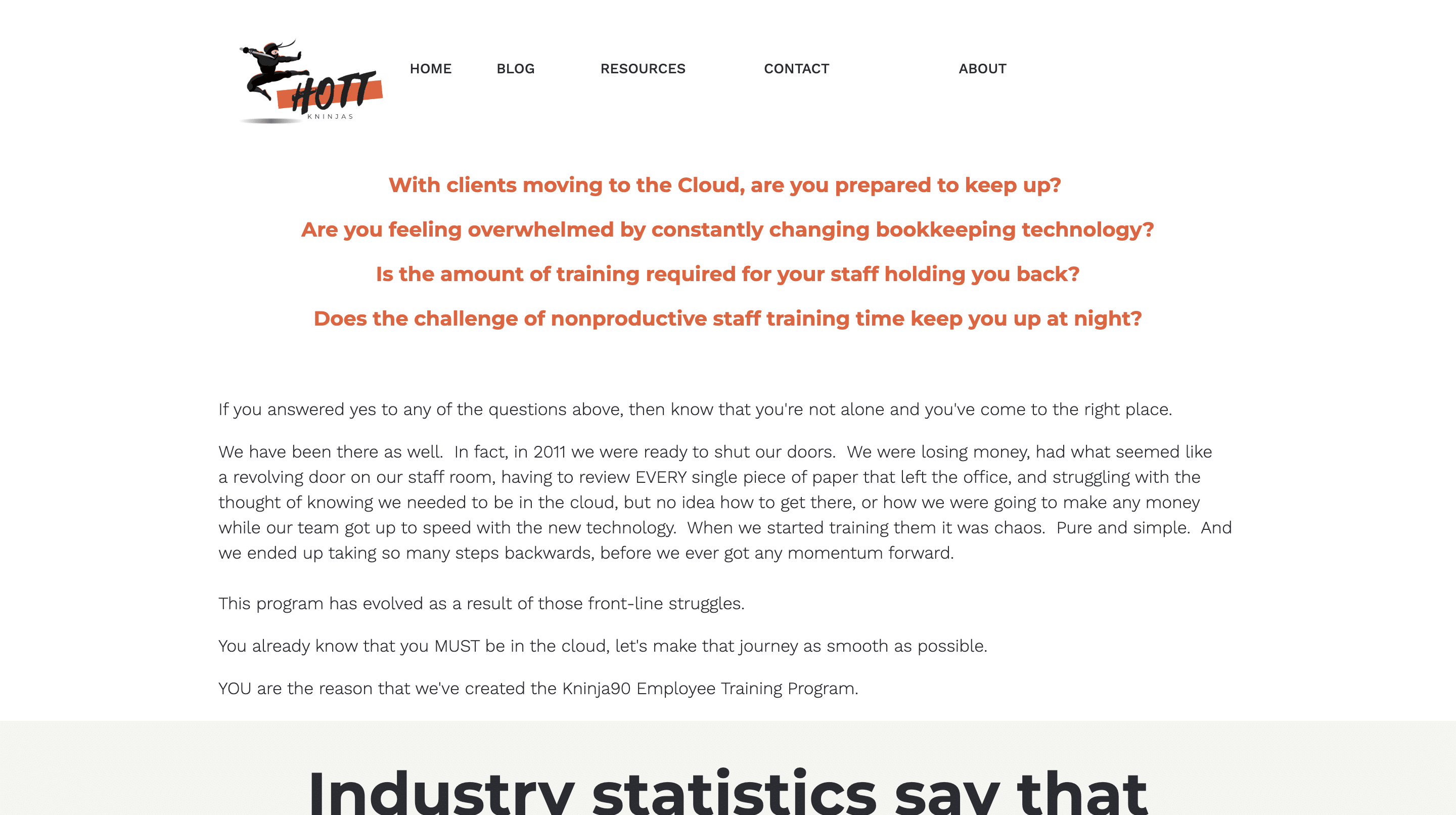 kninja90 training course