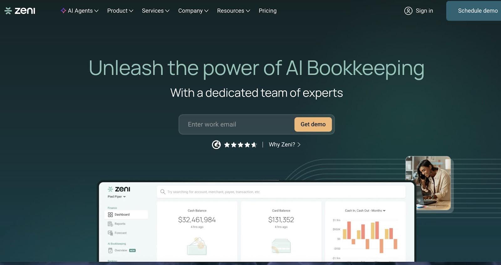 Zeni AI Bookkeeping tool