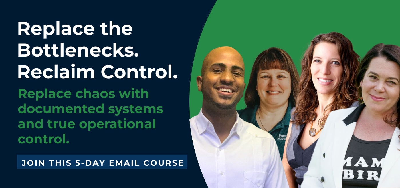 Replace the Bottlenecks. Reclaim Control. 5-Day Email Course cover