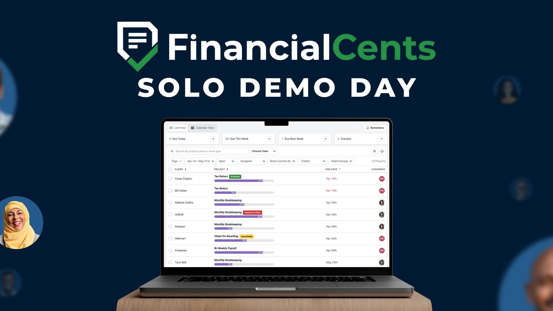Financial Cents Demo Day (Solos)