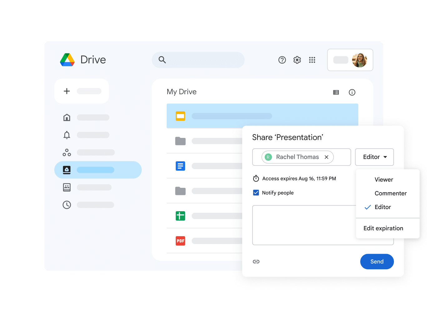 Google drive's features