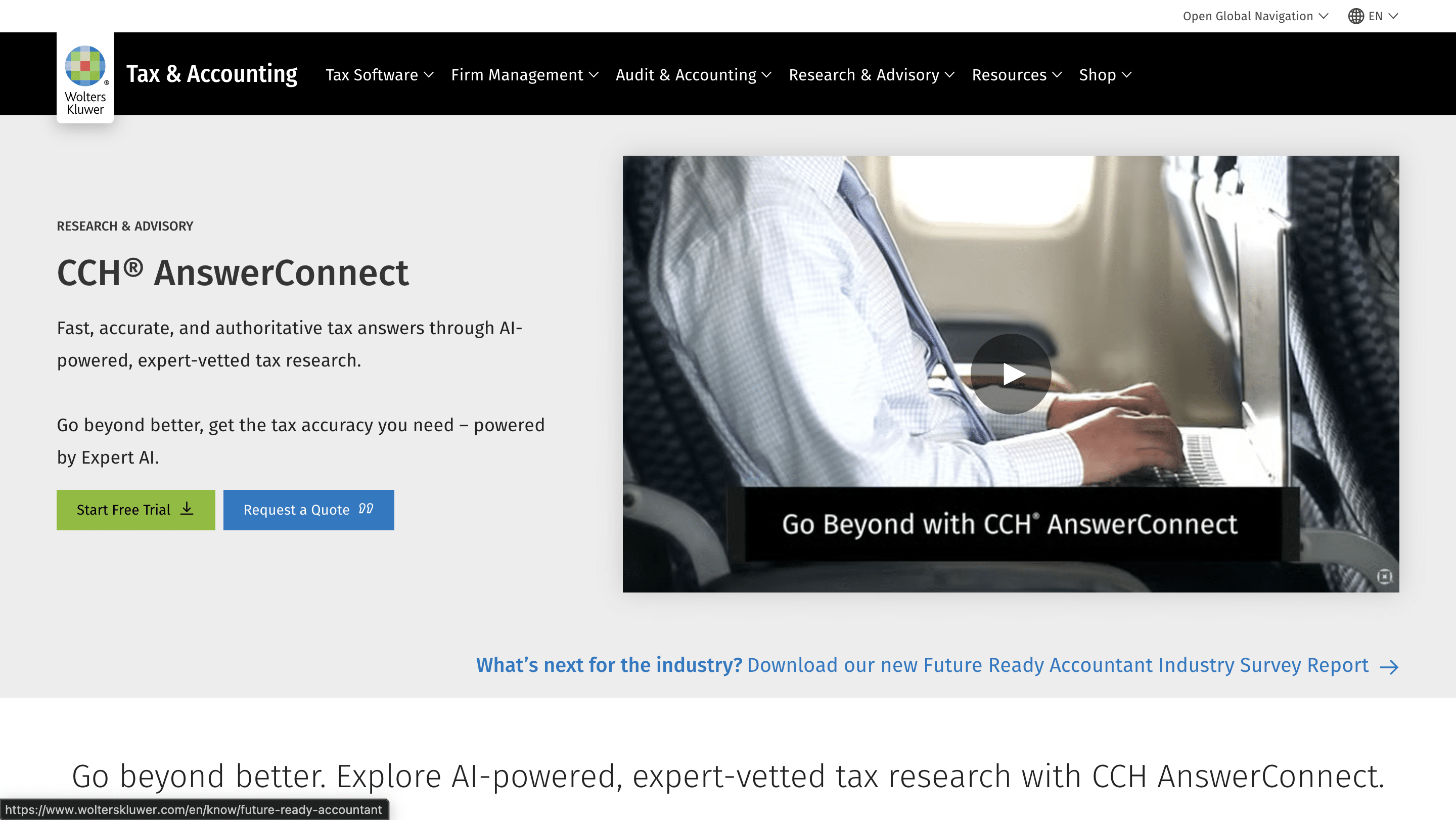 CCH AnswerConnect