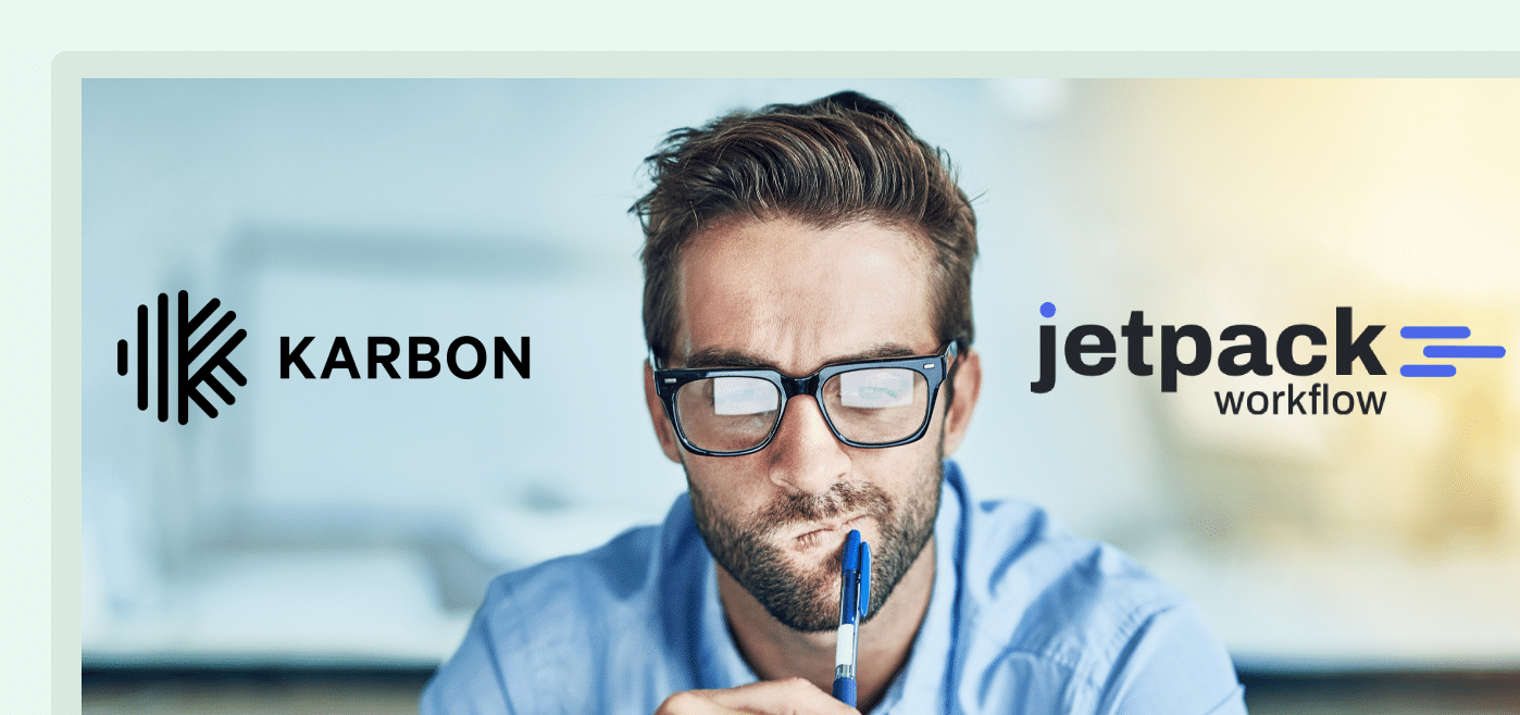 blog cover image for Jetpack Workflow vs. Karbon: 2026 Side-by-Side Comparison