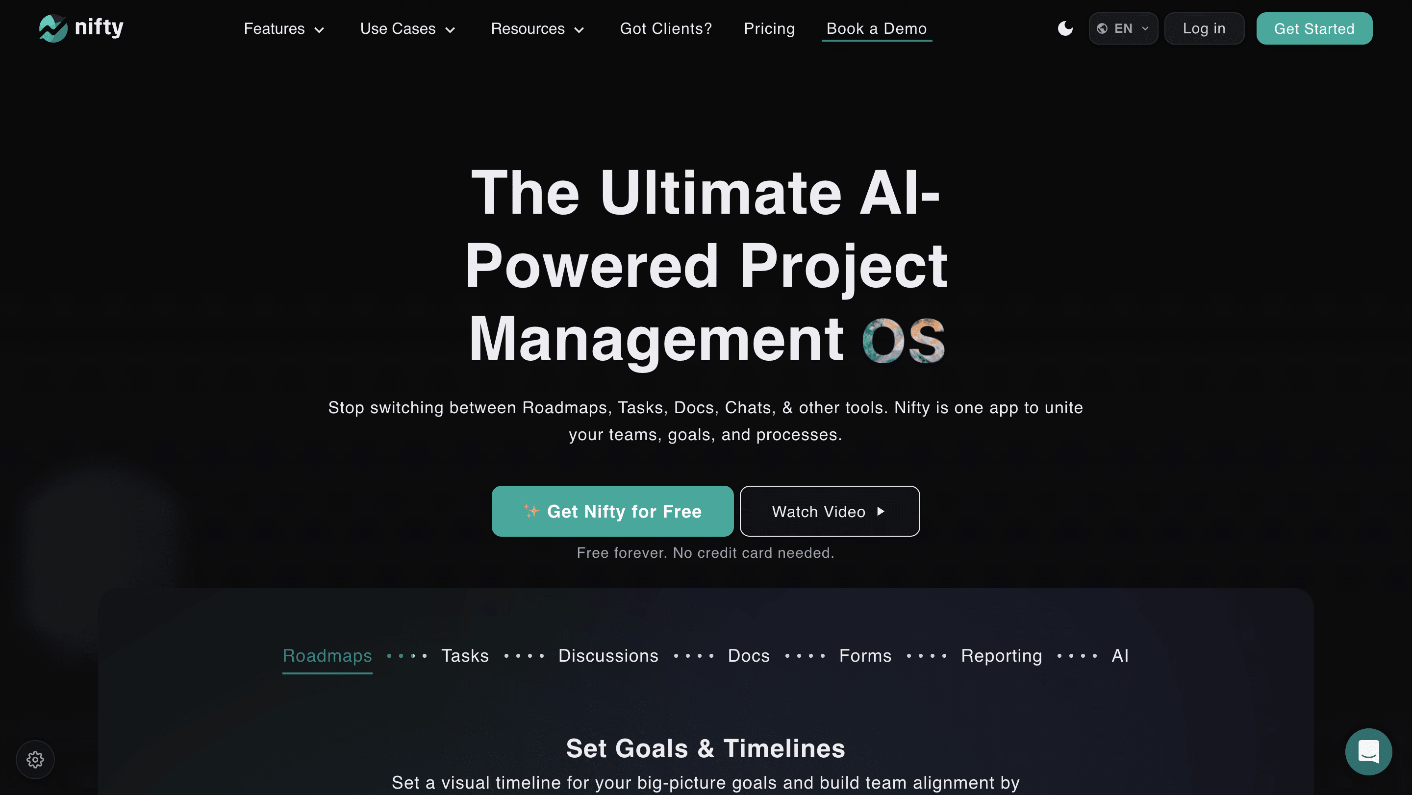 Nifty Pm website overview