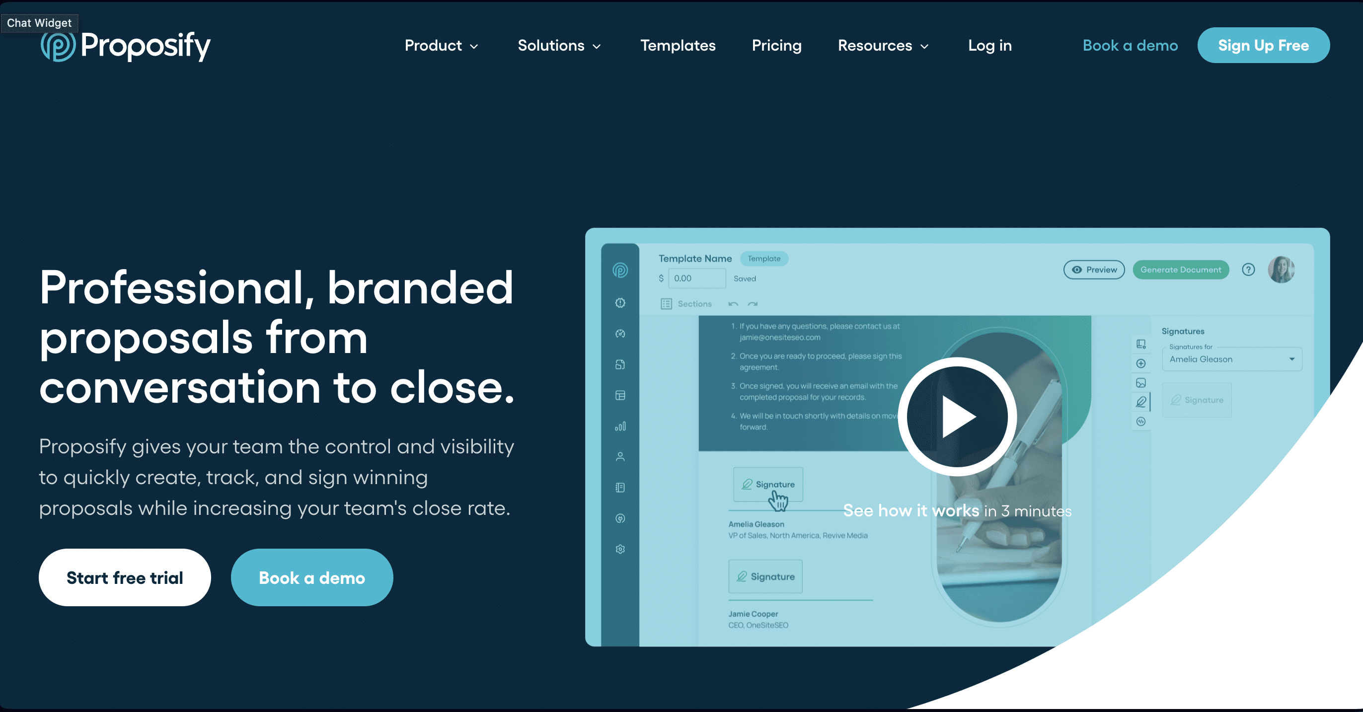 proposify proposal software
