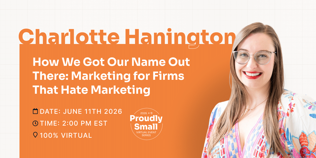 How We Got Our Name Out There: Marketing for Firms That Hate Marketing