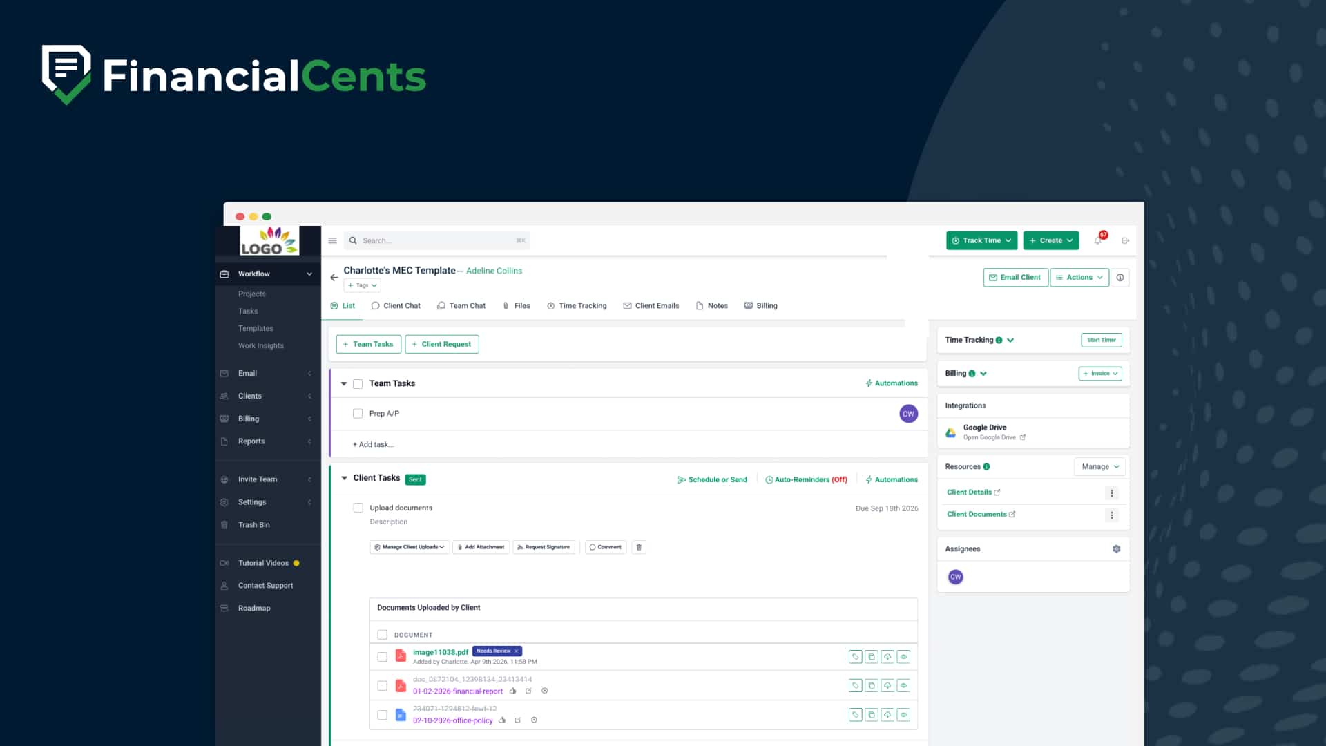 AI File Renaming Financial Cents