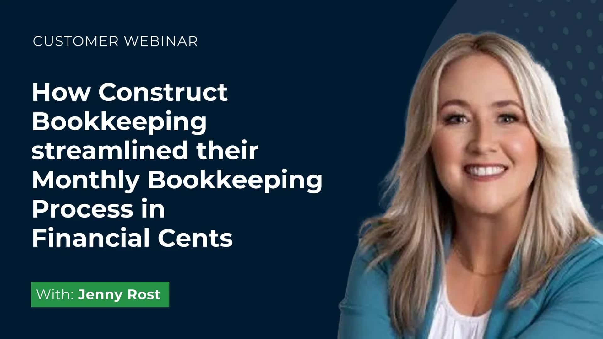 How Construct Bookkeeping streamlined their Monthly Bookkeeping Process in Financial Cents
