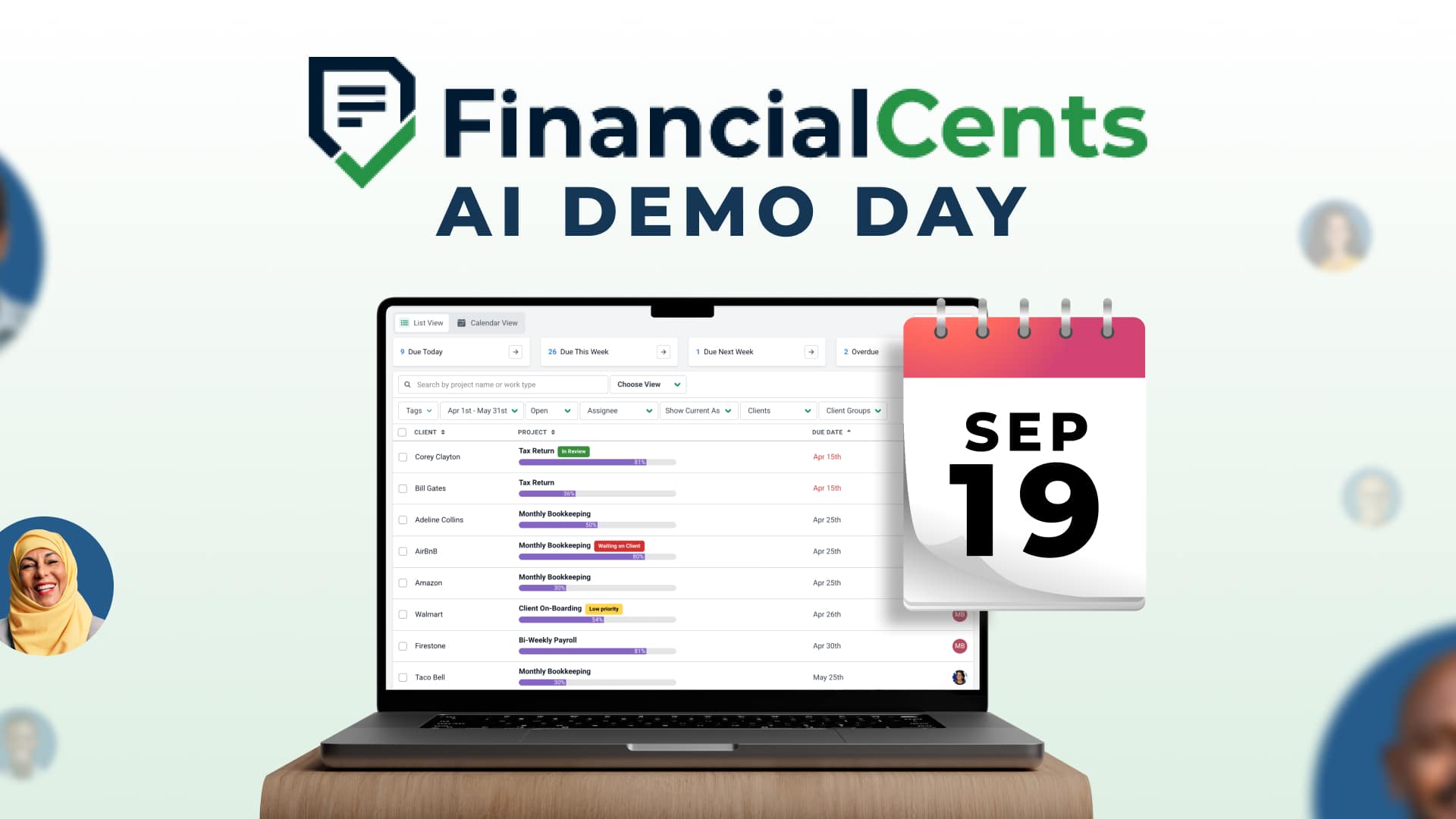 Financial Cents AI Demo Day – Sep 19