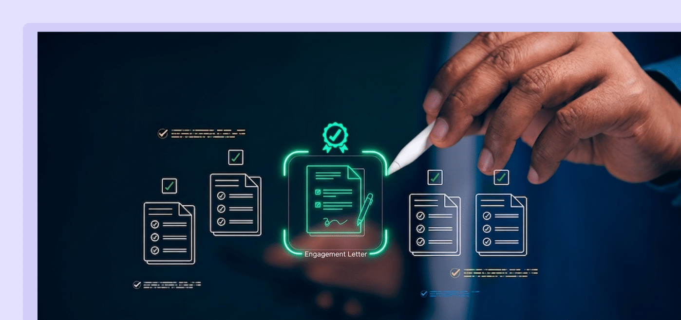 blog cover image for the best engagement leffer software for accountants