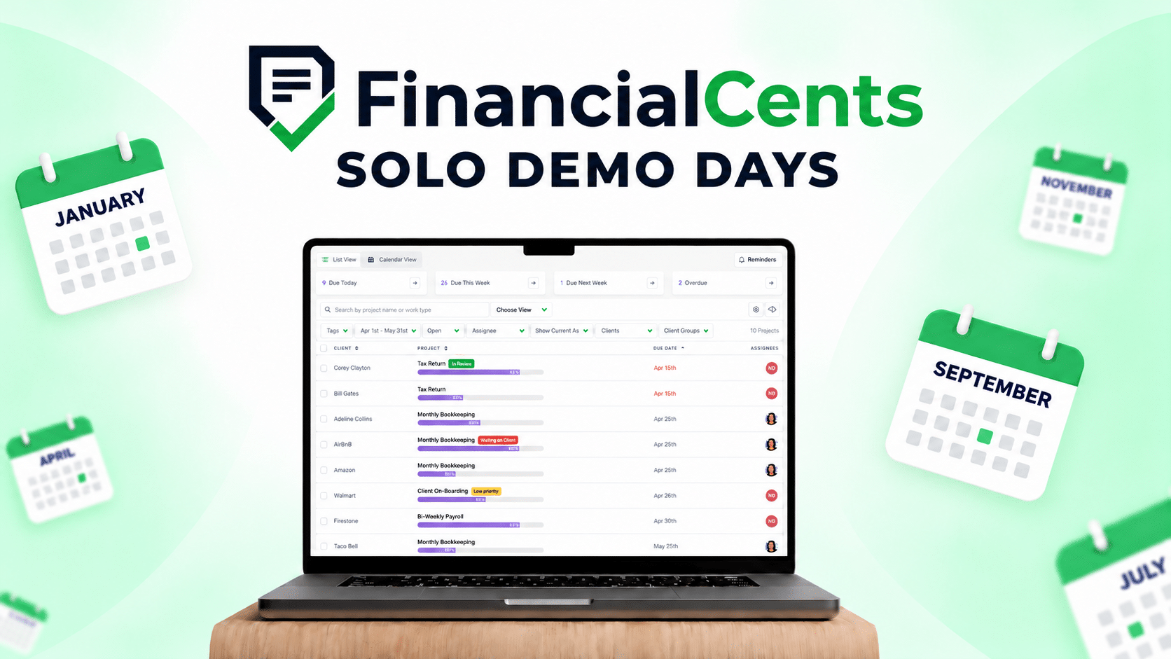 Group Demo Days for Solo Firms