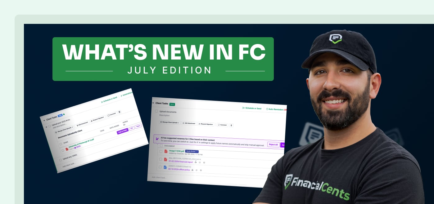 What’s New at Financial Cents July Recap cover