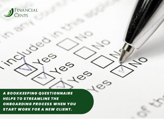 A Bookkeeping Questionnaire Helps To Streamline The Onboarding Process